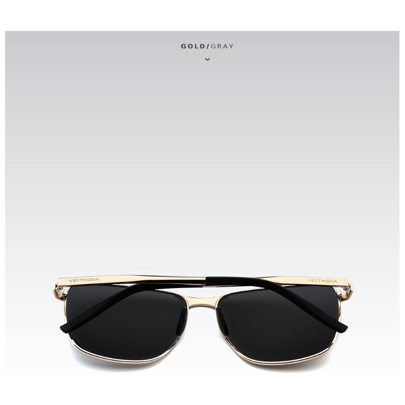 Lentes De Sol Polarizados Veithdia Protec Uv400 Mod Aviador