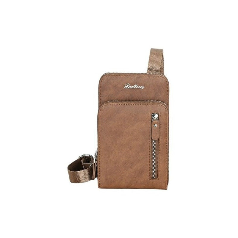 Bolso Pequeño Tipo Banano Cuero Pu Baellerry Mod. Stan
