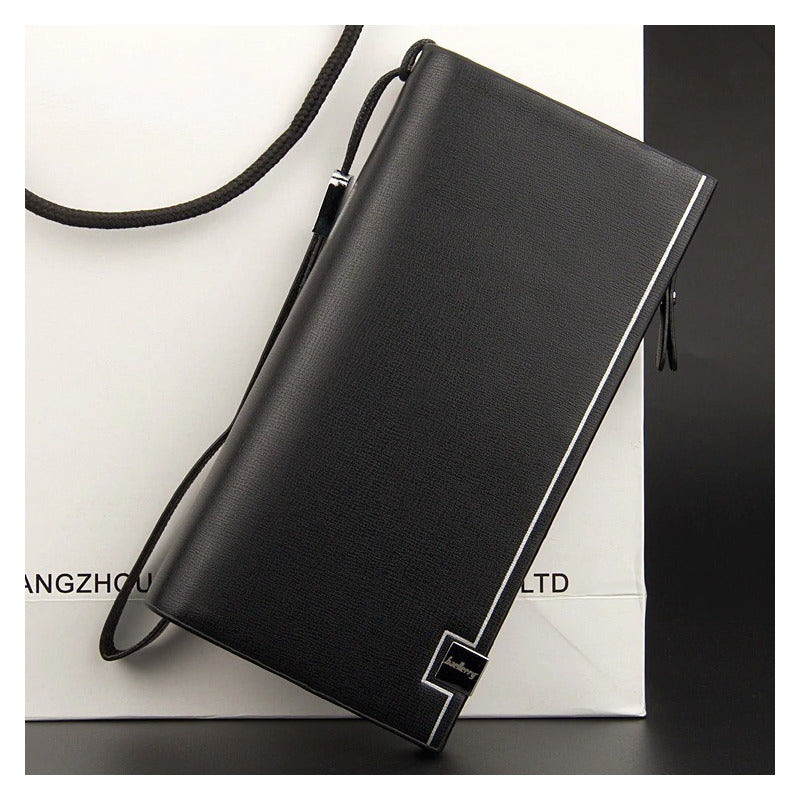 Chequera Hombre De Cuero Pu Baellerry Mod. Dustin
