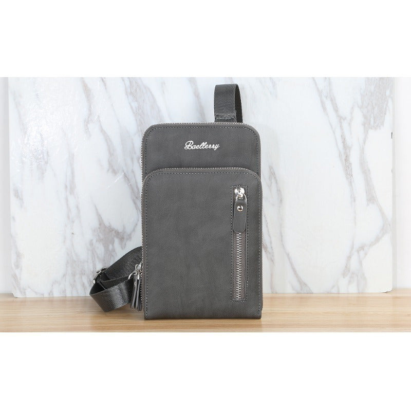 Bolso Pequeño Tipo Banano Cuero Pu Baellerry Mod. Stan