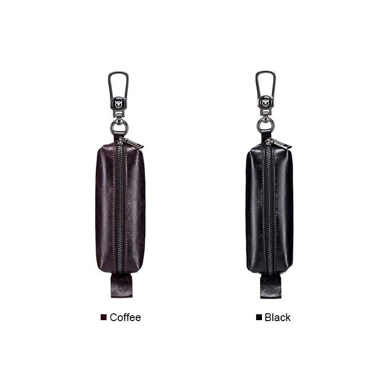 Estuche Llavero Bull Captain De Cuero Genuino Mod. Whale