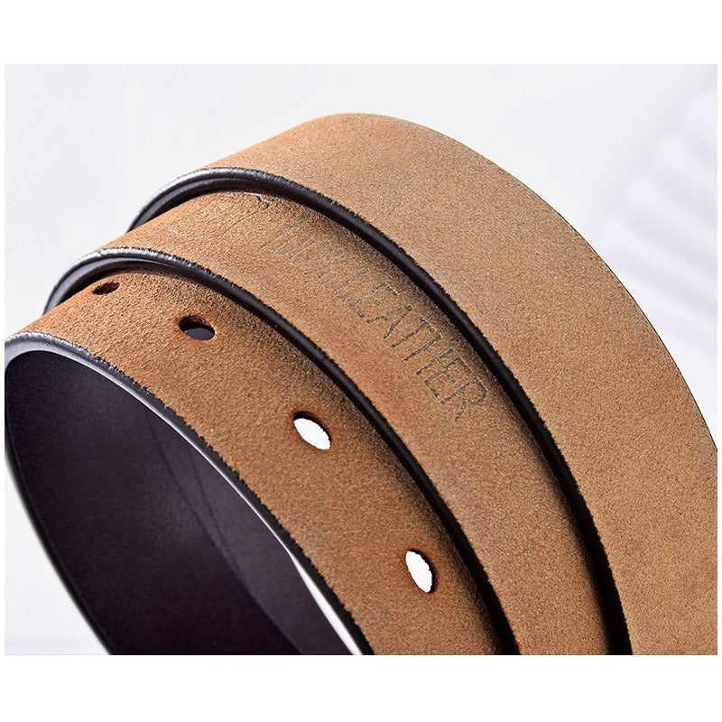 Cinturón Tradicional Mujer Cuero Genuino Lfmb Mod Liso