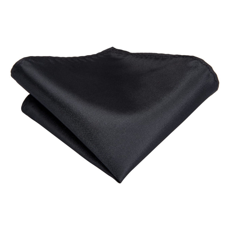 Set Corbata, Pañuelo Y Colleras Seda Lujo Hi-tie Mod Liso