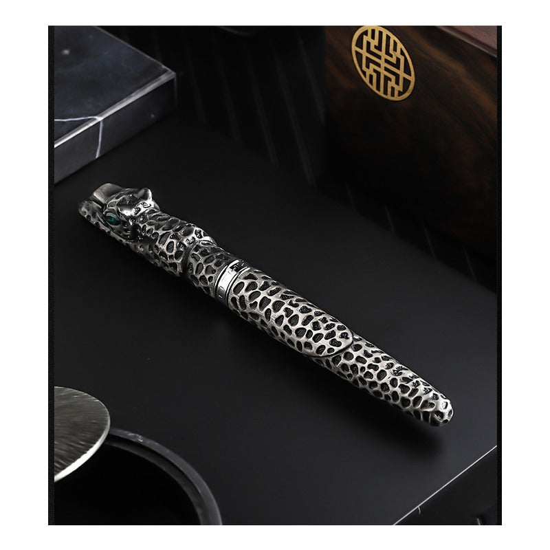 Pluma Estilográfica Jinhao Lujo Diseño De Animal Mod Leopard