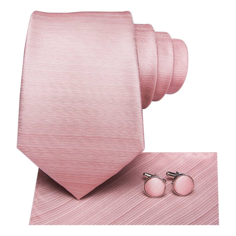 Set Corbata Pañuelo Y Colleras Seda Lujo Hi-tie Mod Jaspeado