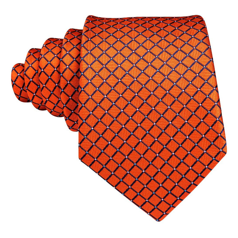 Set Corbata, Pañuelo Y Colleras Seda Lujo Hi-tie Mod Patron