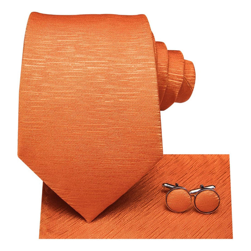 Set Corbata Pañuelo Y Colleras Seda Lujo Hi-tie Mod Jaspeado