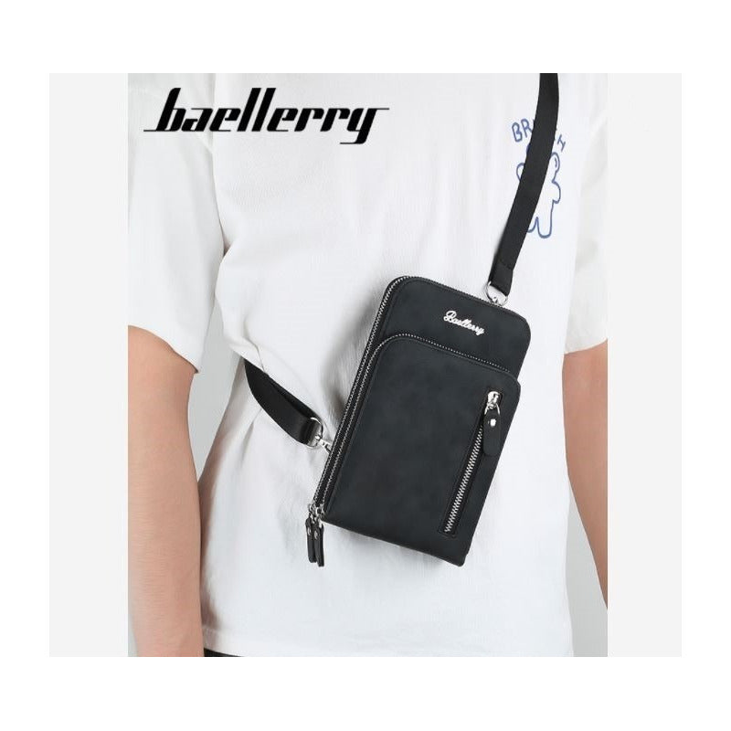 Bolso Pequeño Tipo Banano Cuero Pu Baellerry Mod. Stan