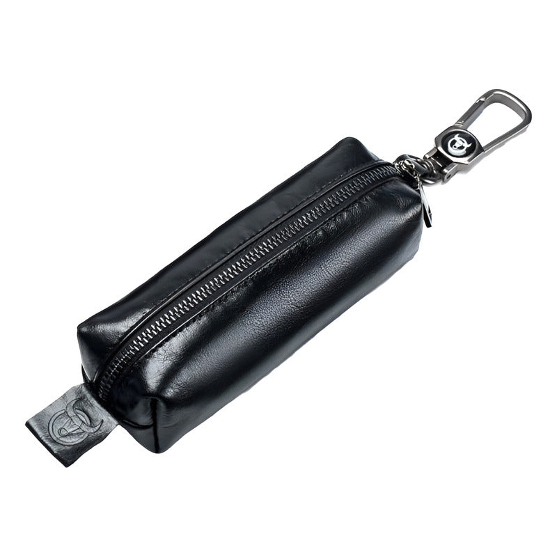 Estuche Llavero Bull Captain De Cuero Genuino Mod. Whale