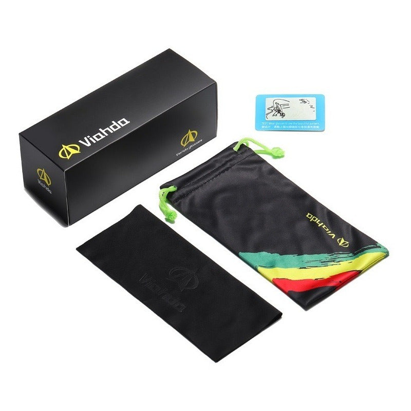 Lentes Sol Polarizado Original Viahda Protec Uv400 Mod Línea