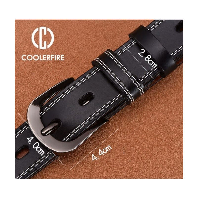 Cinturón Mujer Cuero Genuino Coolerfire Mod. Slide