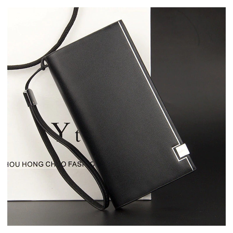 Chequera Hombre De Cuero Pu Baellerry Mod. Dustin