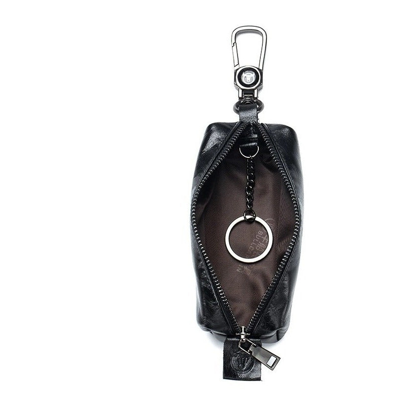 Estuche Llavero Bull Captain De Cuero Genuino Mod. Whale