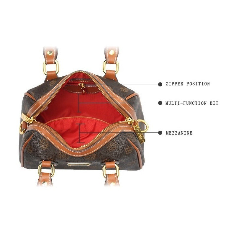 Cartera Pequeña Elegante Lujo Cuero Pu Baellerry Mod. Lotus