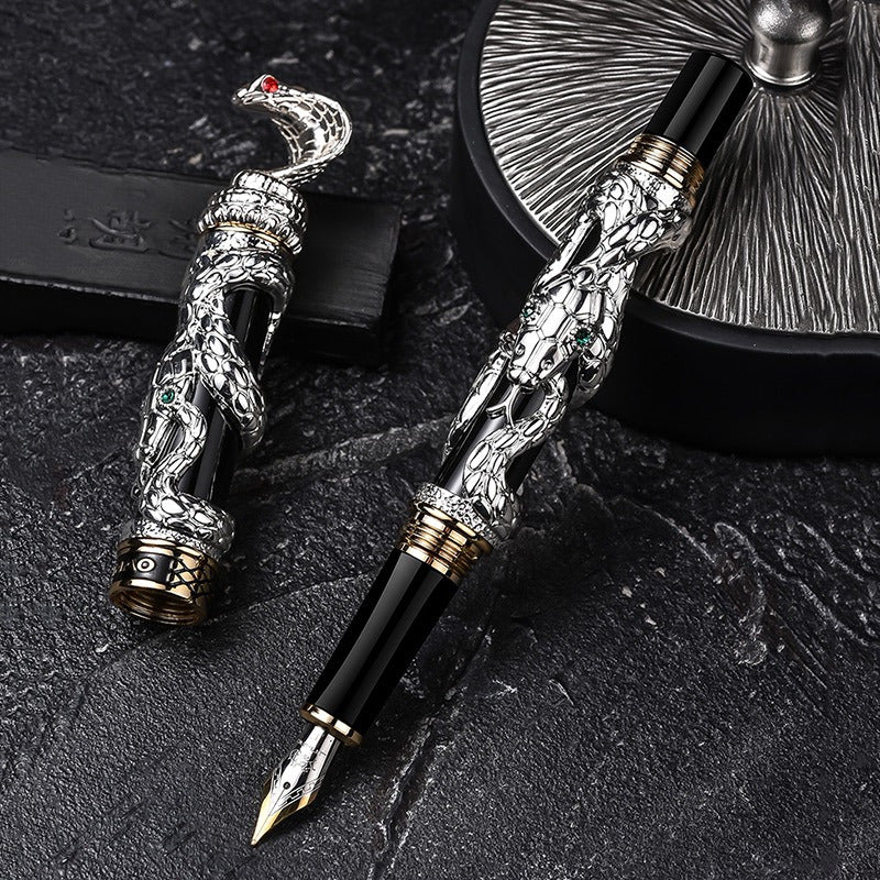 Pluma Estilográfica Jinhao Lujo Cabeza De Cobra Mod. Snake