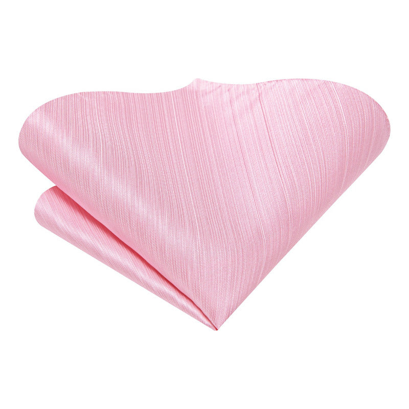 Set Corbata, Pañuelo Y Colleras Seda Lujo Luxher Mod Jasper