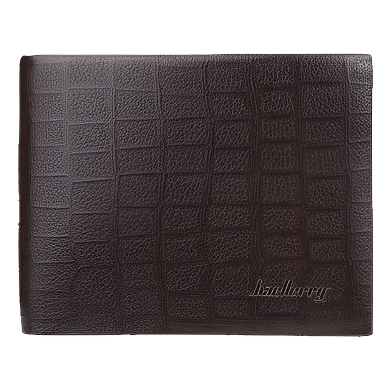 Billetera Cuero Pu Lujo Baellery Alta Calidad