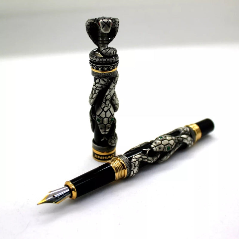 Pluma Estilográfica Jinhao Lujo Cabeza De Cobra Mod. Snake