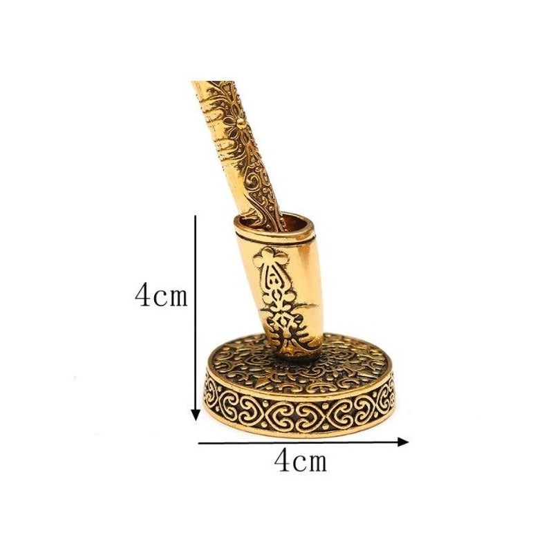 Set Pluma De Inmersión Elegante Diseño Medieval Mod. Luxury