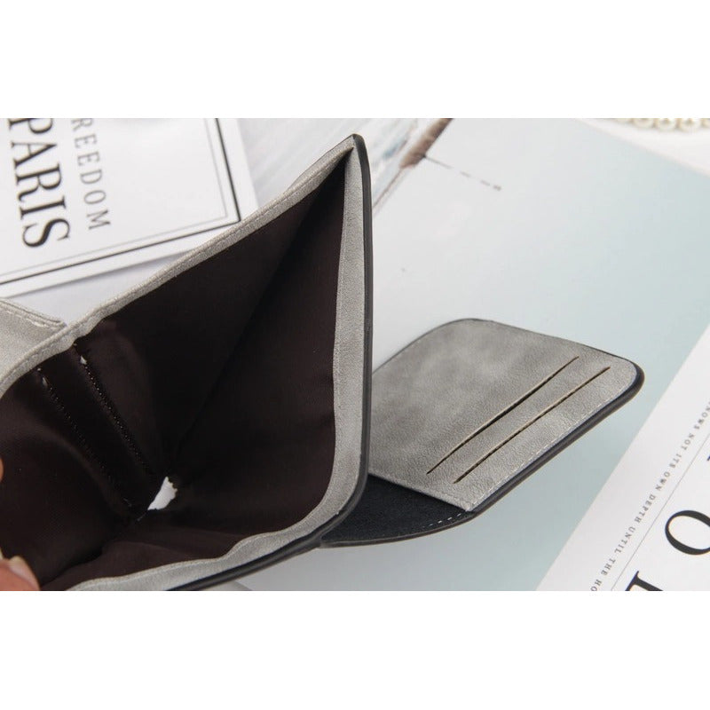 Billetera Corta Mujer Cuero Pu Baellerry Mod. Small