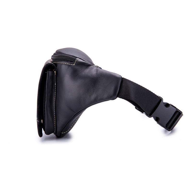 Banano Amplio Cuero Genuino Bull Captain Mod. Elephant