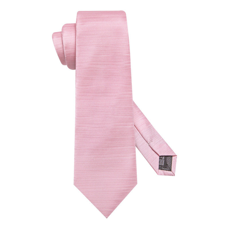 Set Corbata, Pañuelo Y Colleras Seda Lujo Luxher Mod Jasper