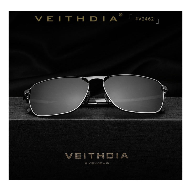Lentes De Sol Polarizados Veithdia Protec Uv400 Mod Aviador