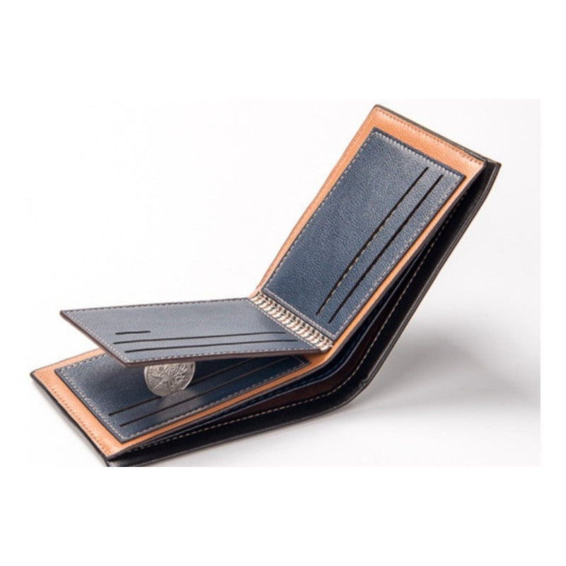 Billetera Casual De Cuero Pu Fuerdanni Excelente Calidad