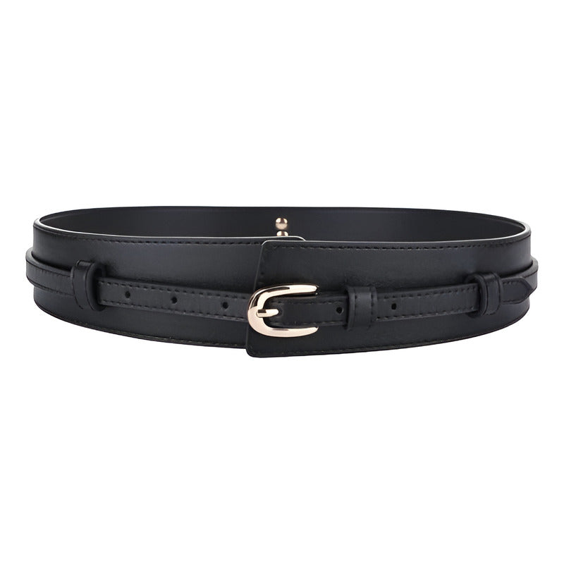 Cinturón Ancho Mujer Cuero Genuino Coolerfire Mod. Middle