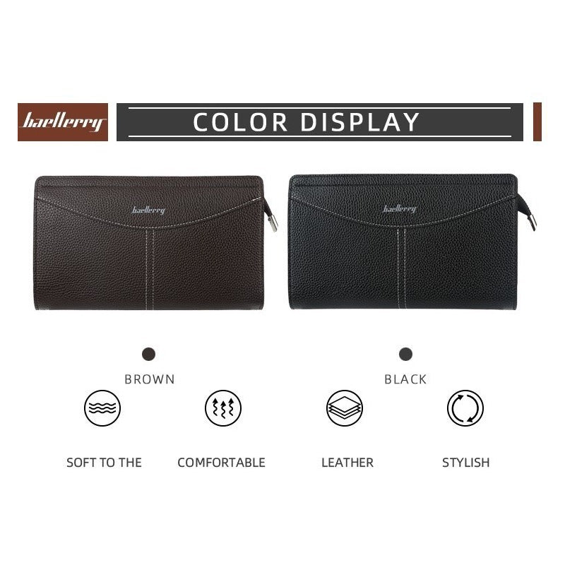 Cartera De Mano Elegante Cuero Pu Baellerry Mod. Fury