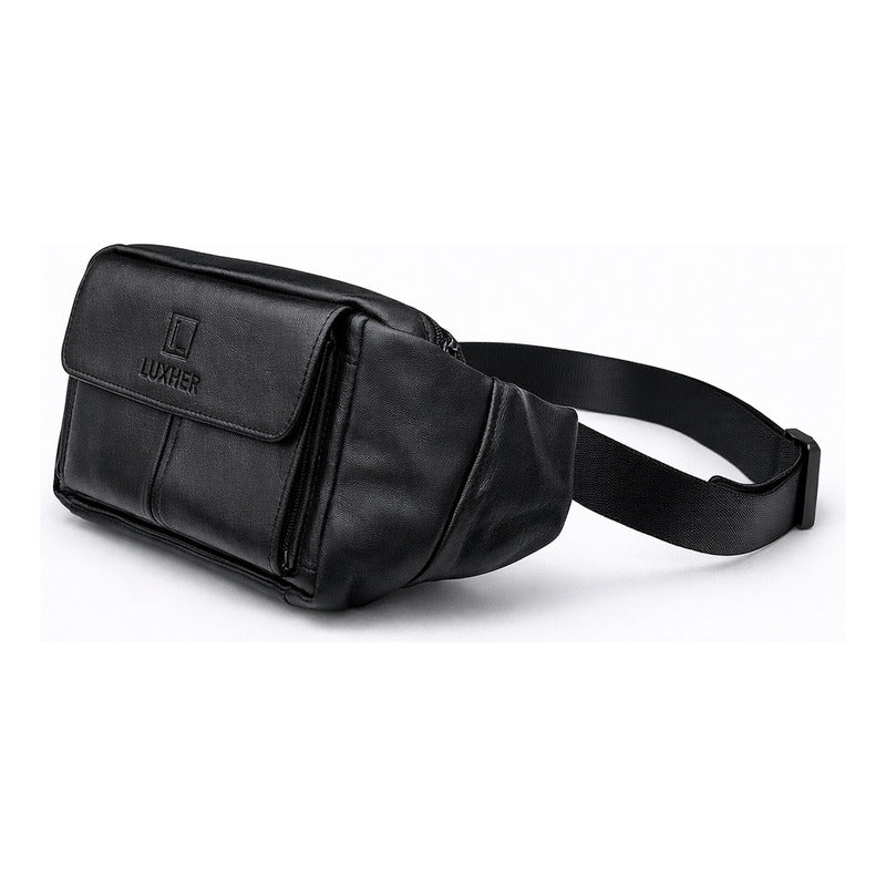 Banano Riñonera Cuero Genuino Premium Luxher Unisex Mod Olmo