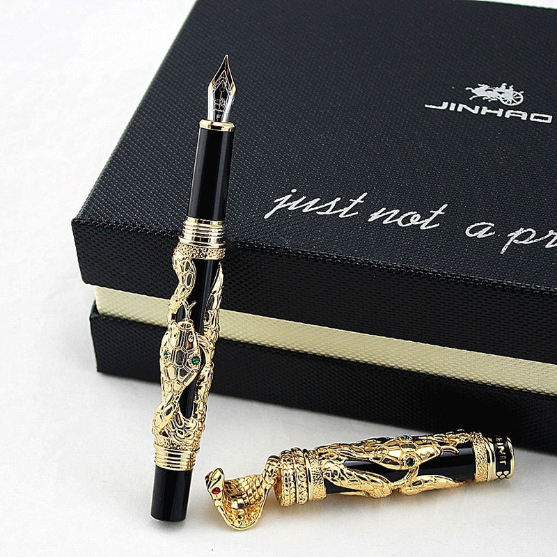 Pluma Estilográfica Jinhao Lujo Cabeza De Cobra Mod. Snake