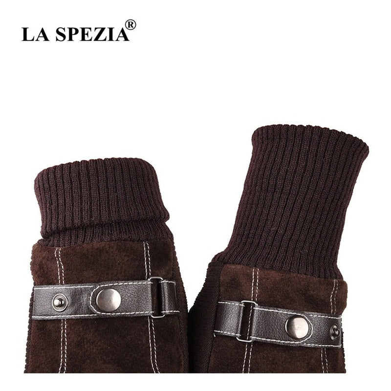 Guantes De Hombre Invierno Piel De Cerdo Laspezia Mod. Aldo