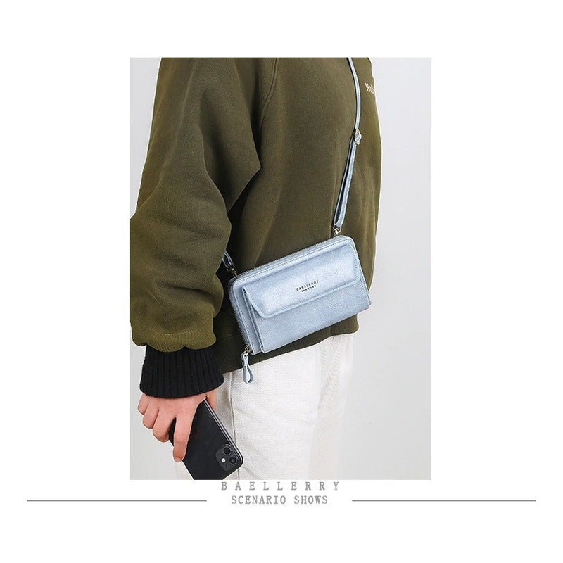 Billetera/cartera Mujer Cuero Pu Baellerry Mod. Frost