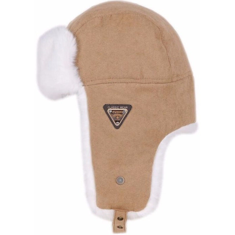 Gorro/gorro Ruso De Lona Unisex Cálido Invierno Mod. Winter