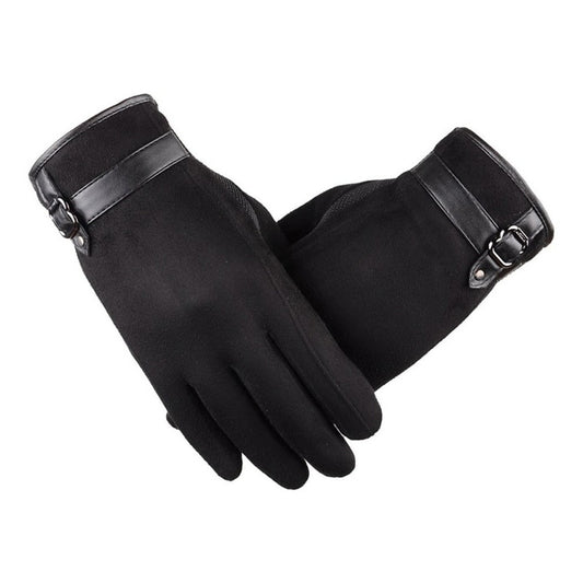 Guantes De Hombre Invierno De Terciopelo Laspezia Mod. Fines