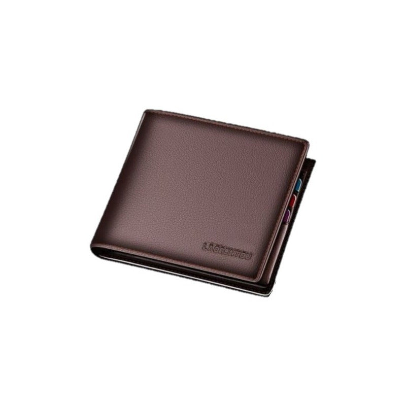 Billetera Cuero Genuino Lujo Laorentou Mod. Simple