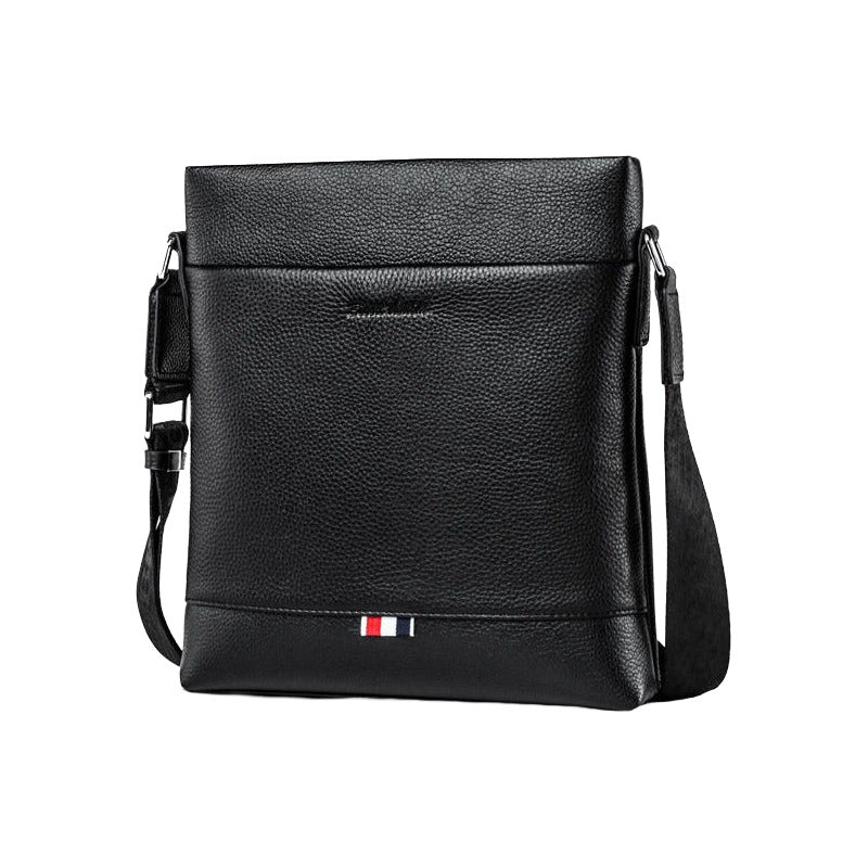 Bolso Bandolera Cuero Genuino Lujo Bison Denim Mod Mates