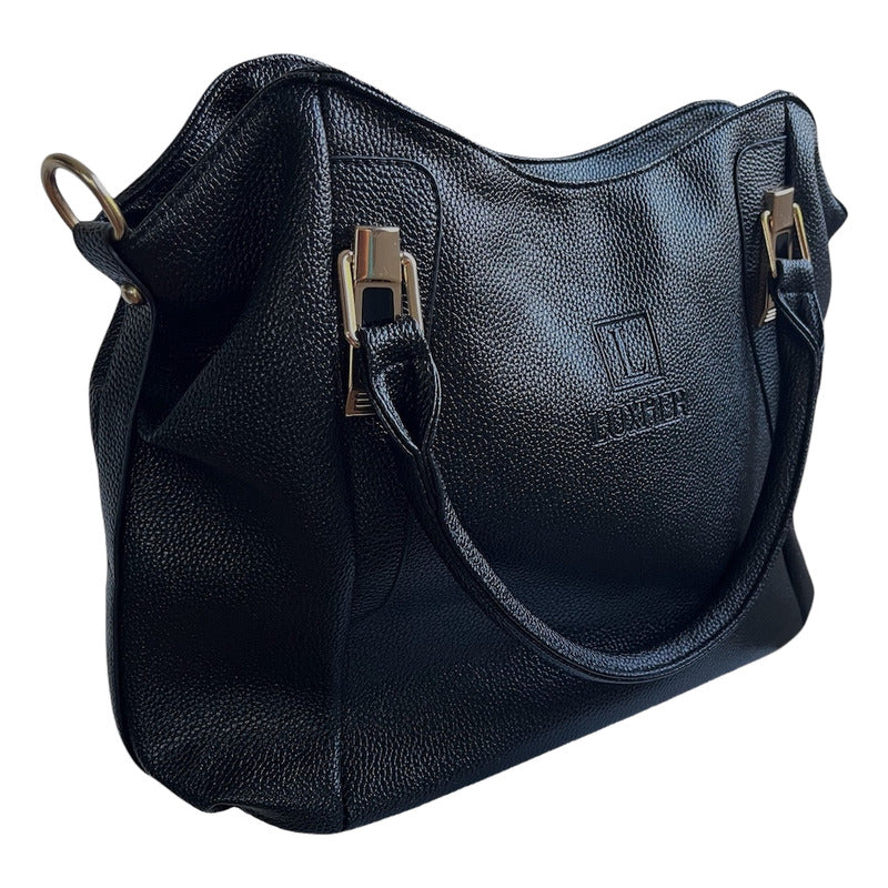 Cartera Luxher Elegante Moda Lujo Eco Cuero Mod. Osaka