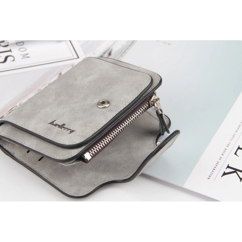 Billetera Corta Mujer Cuero Pu Baellerry Mod. Small