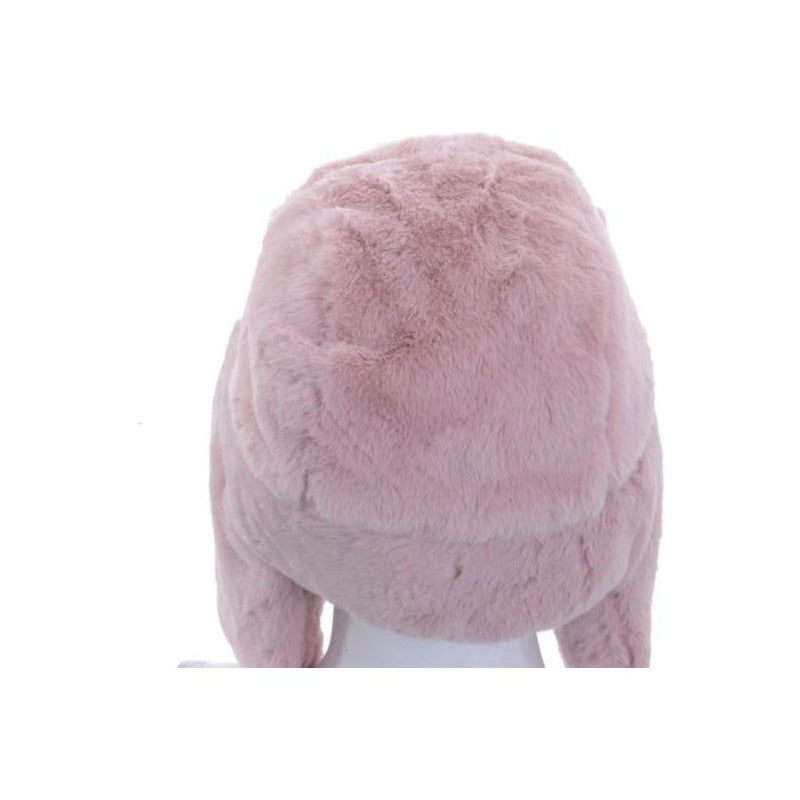 Gorro Mujer Algodón Cálido Invierno Modelo Rabbit