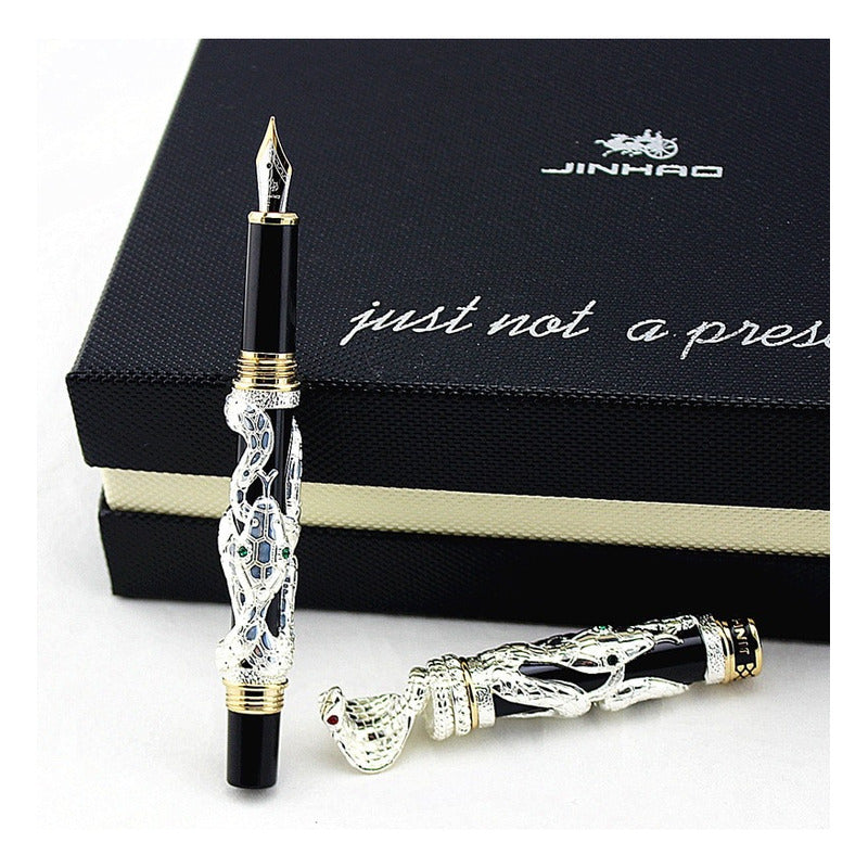 Pluma Estilográfica Jinhao Lujo Cabeza De Cobra Mod. Snake