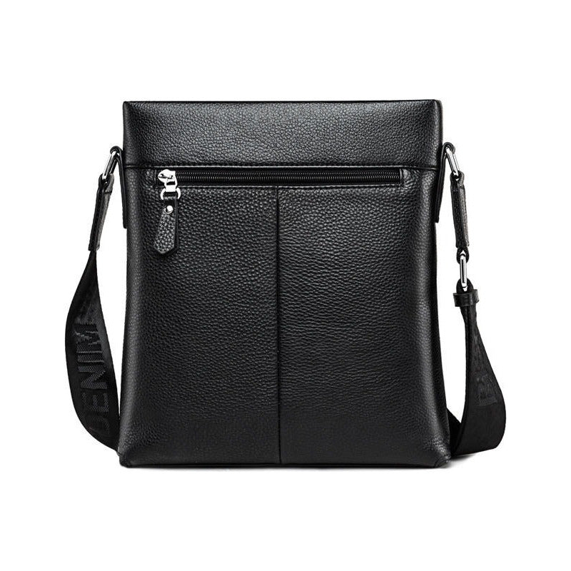 Bolso Bandolera Cuero Genuino Lujo Bison Denim Mod Mates