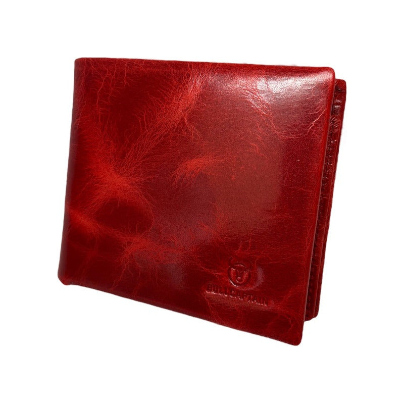 Billetera Cuero Genuino Bull Captain Protec Rfid Mod Taurus