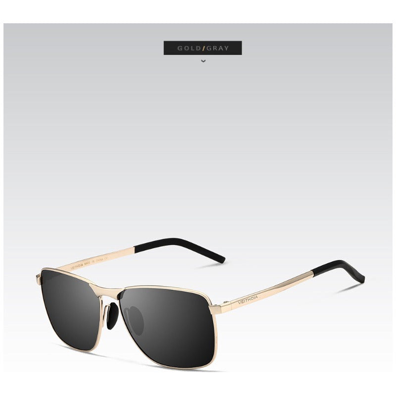 Lentes De Sol Polarizados Veithdia Protec Uv400 Mod Aviador