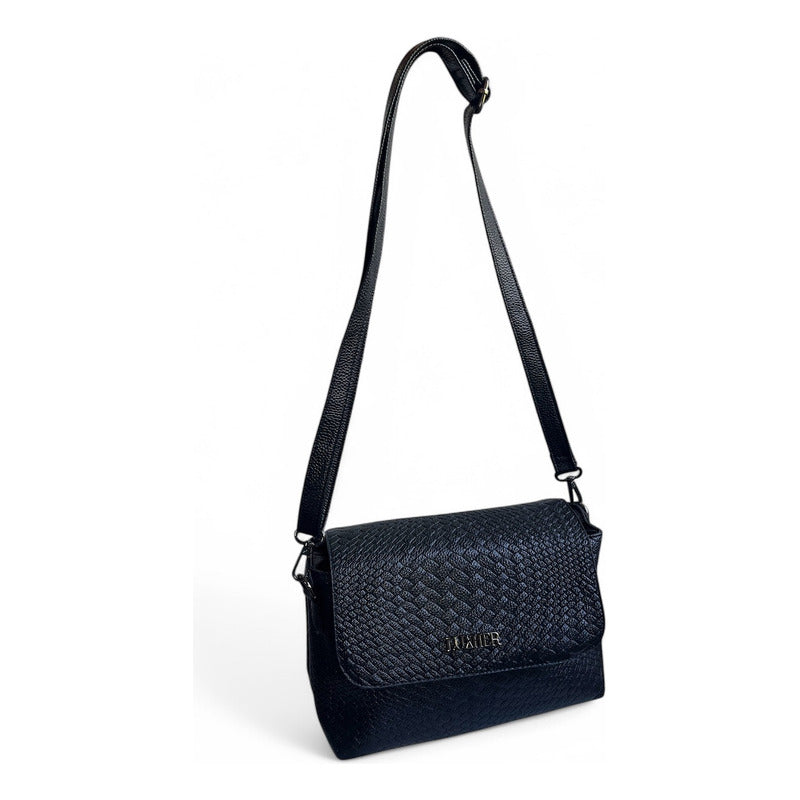 Cartera Bandolera Luxher Moda Elegante Eco Cuero Mod. Praga