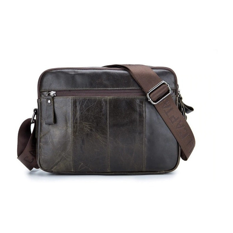 Bolso/bandolera Cuero Genuino Bull Captain Mod. Front