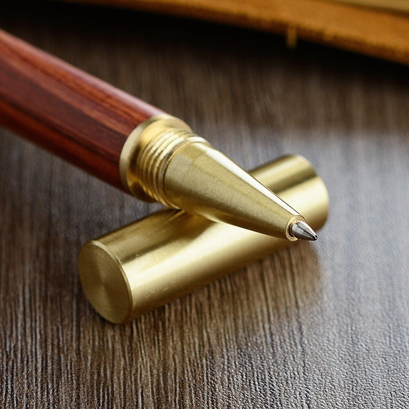 Lápiz Bolígrafo Punta Bola Cuerpo De Madera Mod. Tube