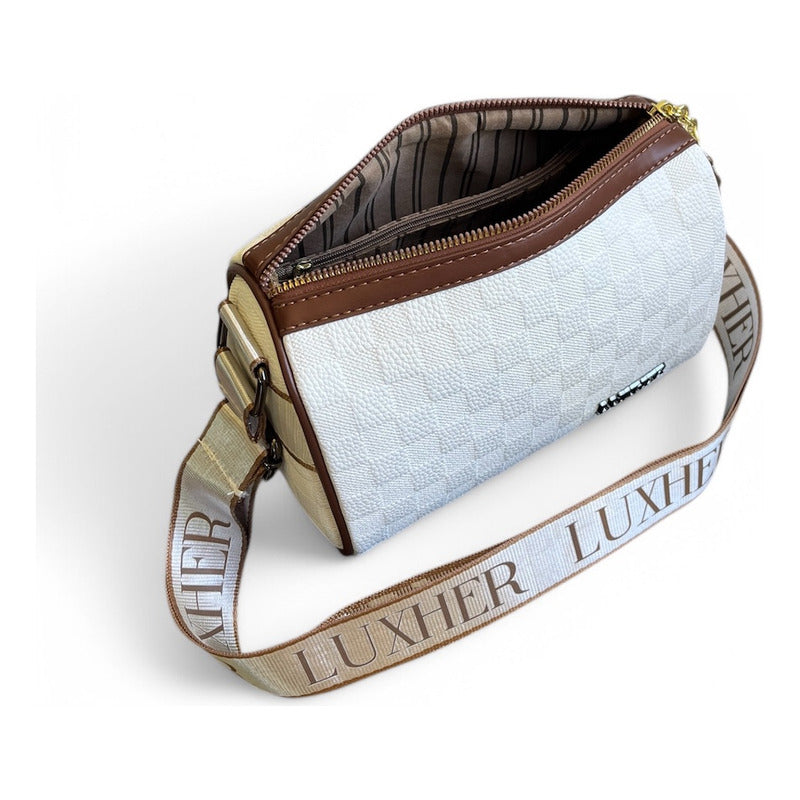 Cartera Luxher Moda Elegancia Eco Cuero Mod. Milán