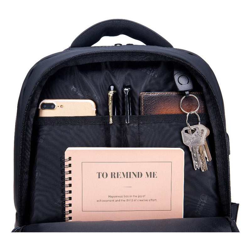 Mochila Notebook Viaje Microfibra Bull Captain Mod. Study